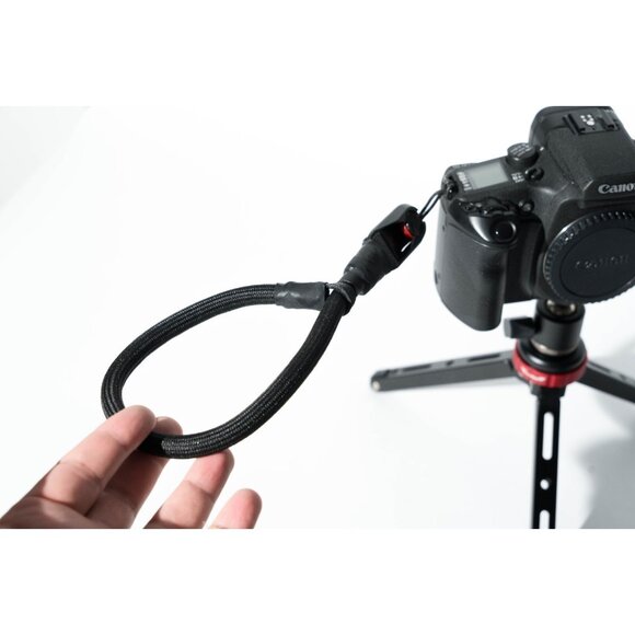 DEEP BLUE Adjustable Camera Wrist Strap – w/ Peak Design Anchor - Picture 4 of 12